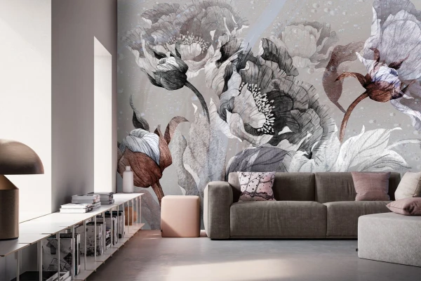 Kwiatowe motywy w dekoracji ścian: Trend 2024 roku